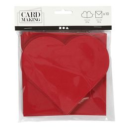 Bildspel - Hjärtkort med Kuvert