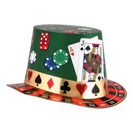 Silinterihattu Kasino Pahvi