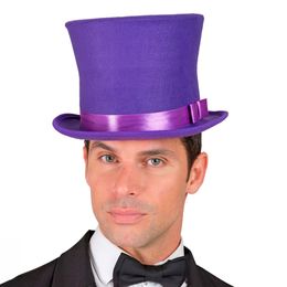 Lysbildefremvisning - Høj hat Lilla