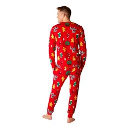 Diaesitys - Hohoho Punainen Joulupyjama Miehille