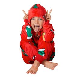 Bildspel - Hohoho Röd Onesie för Barn