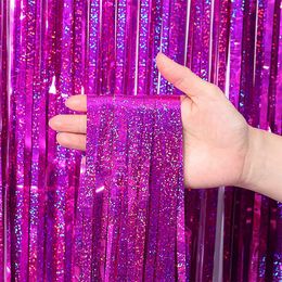 Bildspel - Glitterdraperi Holografiskt