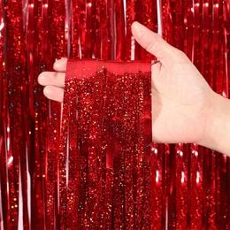 Bildspel - Glitterdraperi Holografiskt