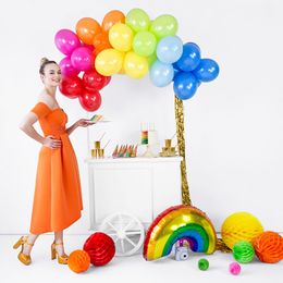 Bildspel - Honeycomb Boll Röd