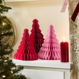 Bildspel - Honeycomb Granar Röd/Rosa