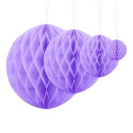 Honeycomb Lilla Hengende Dekorasjon