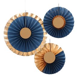 Honeycombs Paperikoristeet True Blue