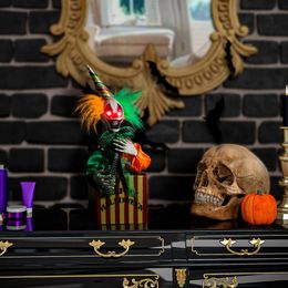 Lysbildefremvisning - Hoppende og Grinende Klovn Dekoration