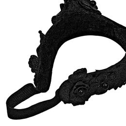 Bildspel - Horn med Strass Svart