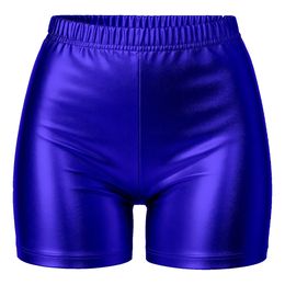 Hotpants Blå Metallic