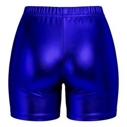Lysbildefremvisning - Hotpants Blå Metallic
