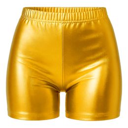Hotpants Guld Metallic
