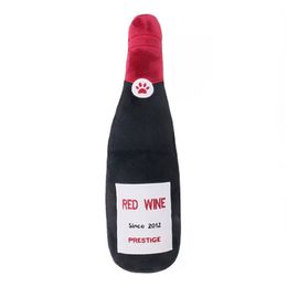 Lysbildefremvisning - Hundeleke Vinflaske