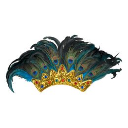 Lysbildefremvisning - Hovedpynt Påfugl