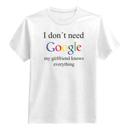 Girlfriend Google T-shirt