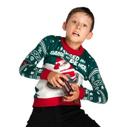 Bildspel - I Paused My Game Jultröja för Barn