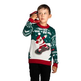 I Paused My Game Jultröja för Barn