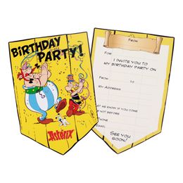 Invitasjonskort Asterix