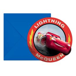 Inbjudningskort Bilar/Cars 3