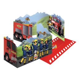 Inbjudningskort & Kuvert Brandman Sam