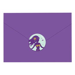 Lysbildefremvisning - Invitasjonskort Mermaid Wished