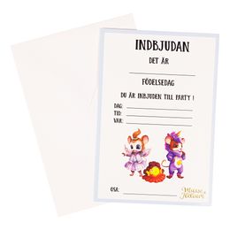 Kutsukortti Musse & Helium