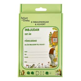 Diaesitys - Kutsukortit Pettson & Findus