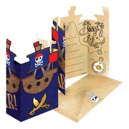 Inbjudningskort Piratkalas