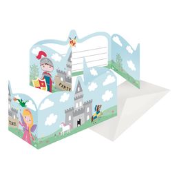 Invitasjonskort Princess & Knight