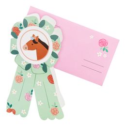 Invitasjonskort Sløyfer Hester