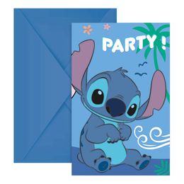 Invitasjonskort Stitch & Angel