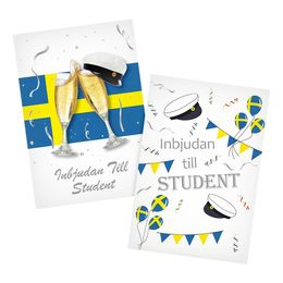 Inbjudningskort Student