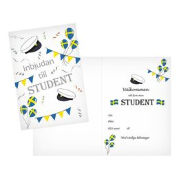 Bildspel - Inbjudningskort Student