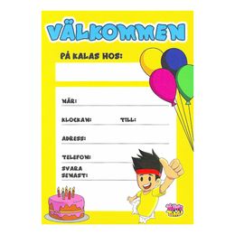 Lysbildefremvisning - Invitationskort Yumi & Tomu