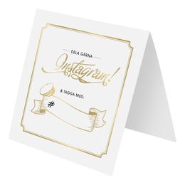 Instagramskyltar Studenten