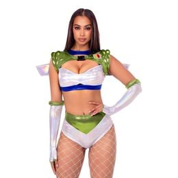 Bildspel - Intergalaktisk Ranger Deluxe Maskeraddräkt