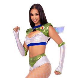 Bildspel - Intergalaktisk Ranger Deluxe Maskeraddräkt