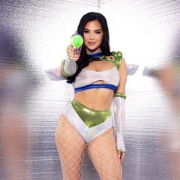 Bildspel - Intergalaktisk Ranger Deluxe Maskeraddräkt