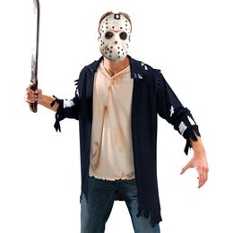 Bildspel - Fredagen den 13:e Jason Deluxe Maskeraddräkt