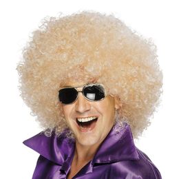 Jätteafroperuk Blond