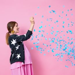 Lysbildefremvisning - Kjempeballong Gender Reveal