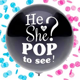 Jätteballong Gender Reveal He or She?
