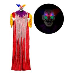Lysbildefremvisning - Kjempeklovn med Belysning Halloween Hengende Prop