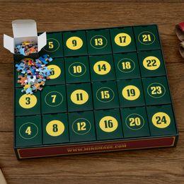 Diaesitys - Jigsaw-palapeli joulukalenteri