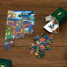 Diaesitys - Jigsaw-palapeli joulukalenteri