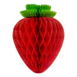 Jordbær Honeycomb Takdekorasjon