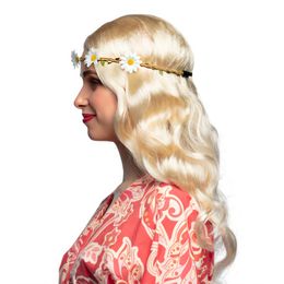 Lysbildefremvisning - Joy Blond Paryk med Pandebånd