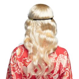 Lysbildefremvisning - Joy Blond Paryk med Pandebånd