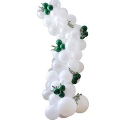 Lysbildefremvisning - Jul Ballonbue Hvid/Grøn