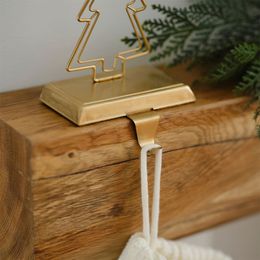 Bildspel - Julgran Dekoration med Krok Guld